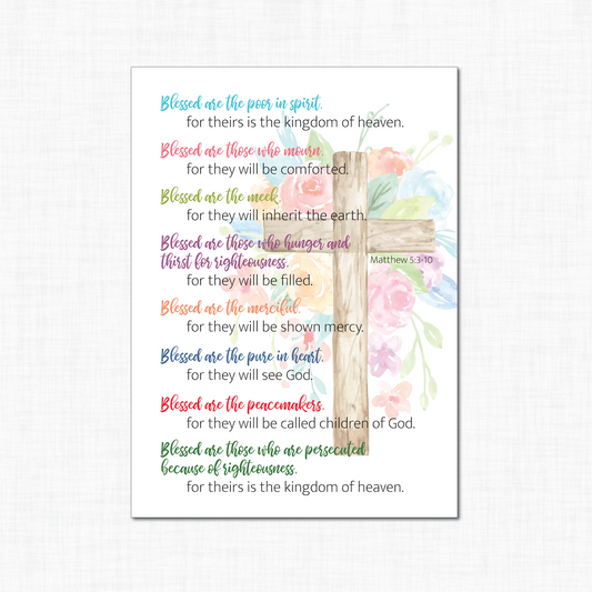 Art print, The Beatitudes